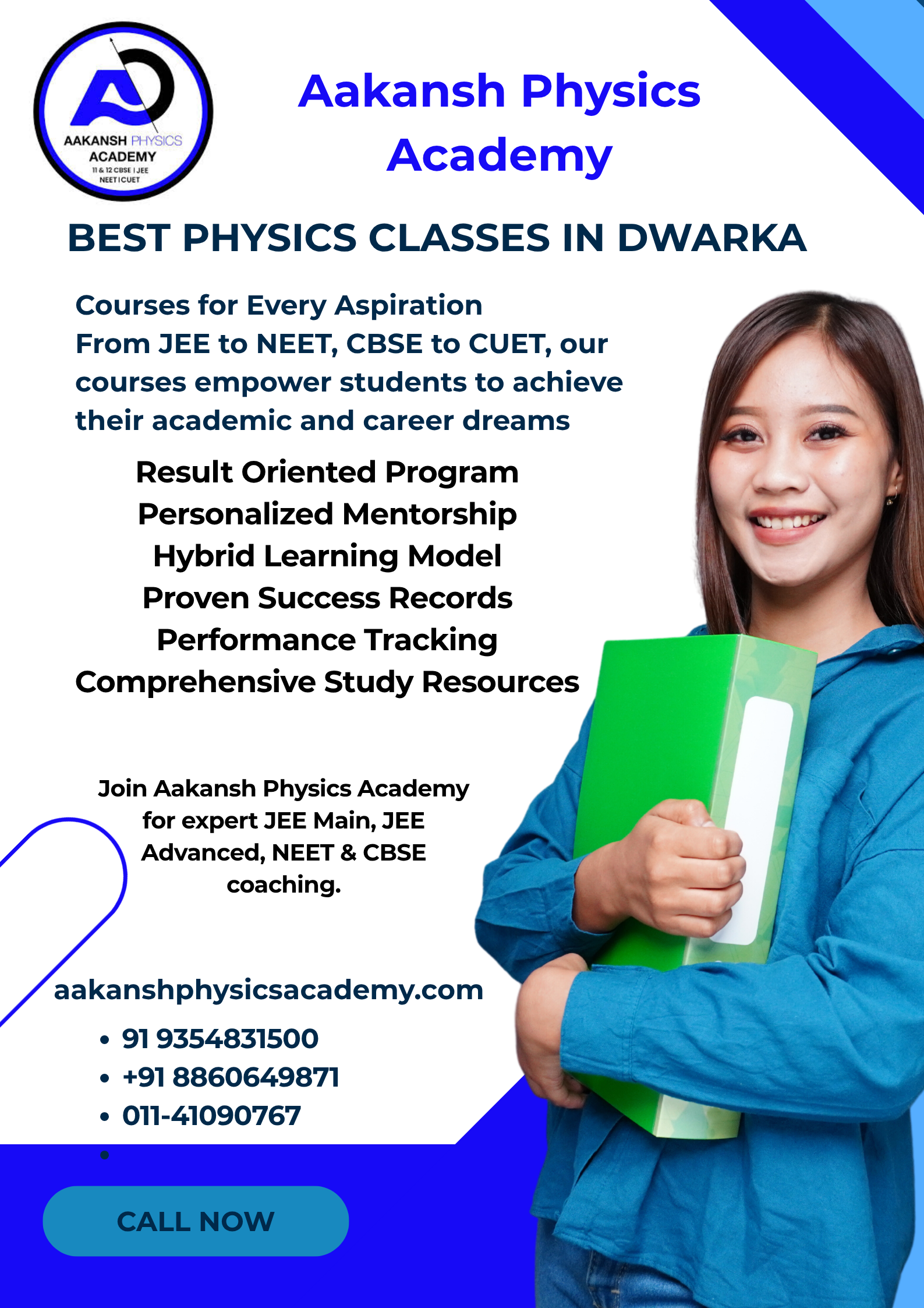 best physics coaching in Dwarka